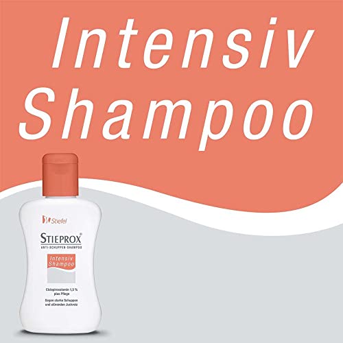 Stieprox Intensiv Shampoo, Ciclopiroxolamin 1,5 % plus Pflege, 100 ml, gegen starke Schuppen und störenden Juckreiz