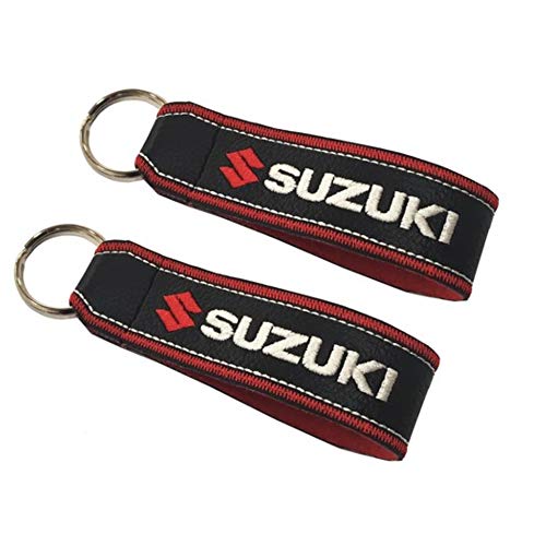 Suzuki Rouge Porte-clés à Bande (1 pièce)