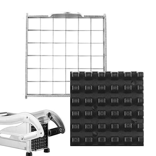 Geteawily Coupe Frites - Lame De Rechange pour Coupe Frites - Lames De Rechange Étanches en Acier Inoxydable - Matériaux Durables Et Antirouille - Gadget De Cuisine...