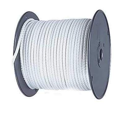Corde à rideaux en nylon tressé blanc 10m Be-Creative