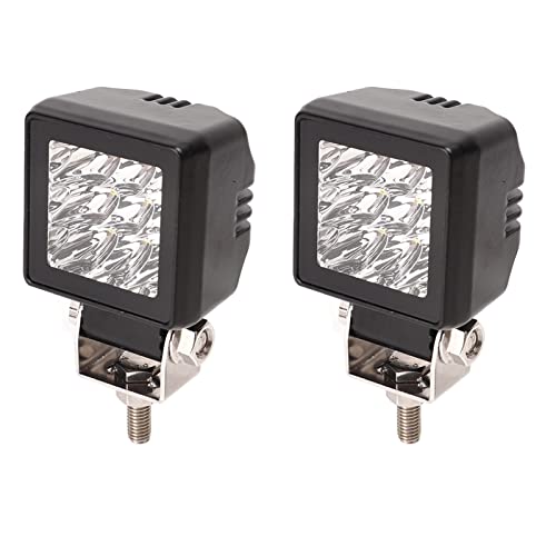 Luces de Vaina LED, Luces de Vaina LED de 2 Pulgadas 9-30V 27W Impermeable Super Brillante Off Road Spot Light Lámpara Antiniebla para ATV UTV SUV Camión (Blanco)