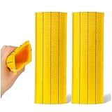 Abriebschutzschlauch für Spanngurte bis 50 mm - 40 × 9 cm - 2 Stück - Kantenschoner/Kantenschutz, Spanngurtschutz zur Ladungssicherung für LKW