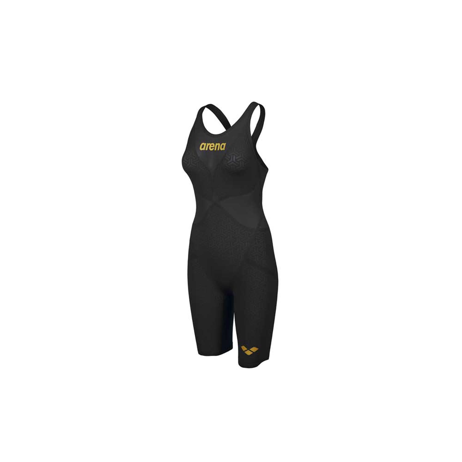 Arena Powerskin Carbon-Glide Combinaison Intégrale de Natation pour Femme, Dos Ouvert, Jambes Courtes