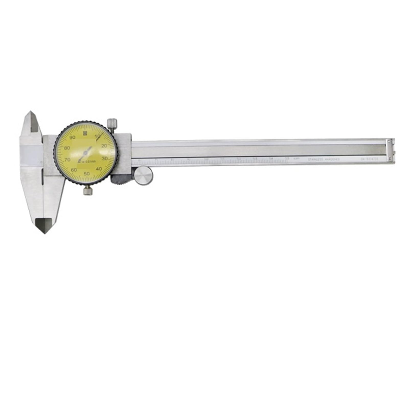 Calibrador De Esfera De Precisión De 150mm Y 6 Pulgadas, Calibrador A Vernier, Micrómetro, Calibrador De Esfera De 0,01mm(0-150mm 0.01mm)