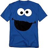 Popfunk Sesame Street Cookie Monster T Shirt (Medium)