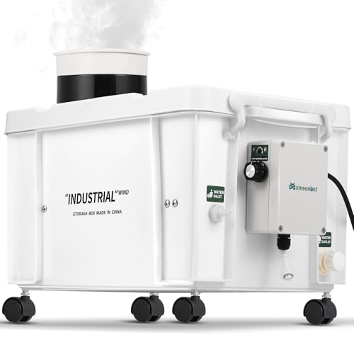 Mxmoonant 10kg/H Ultrasonic Mist Maker DIY Humidifier Kit, Adjustable Mist Volume | Automatic Water