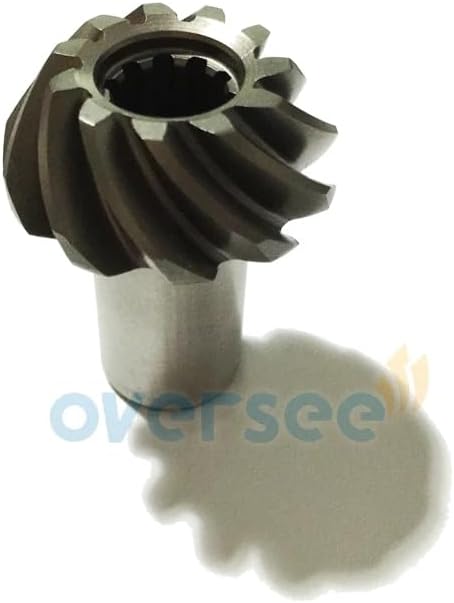 OVERSEE 57311-96311 57311-91L00 Pinion Gear For Suzuki Marine Outboard Engine DT25 DT30 25HP 30HP 11Teeth, metallochrome