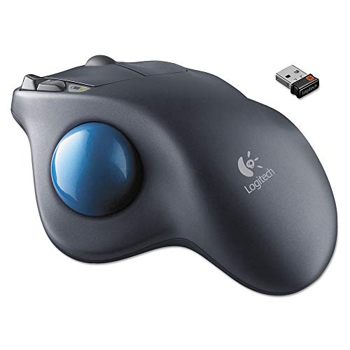 Palla da percorrenza wireless, con rotella di scorrimento, 10,2 cm x 5,1 cm, DGY