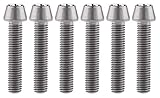 RUGGED AND DURABLE：screws made of high-quality stainless steel, which has higher and anti-rust effect than ordinary screws, longer service life, not easy to damage, more solid.