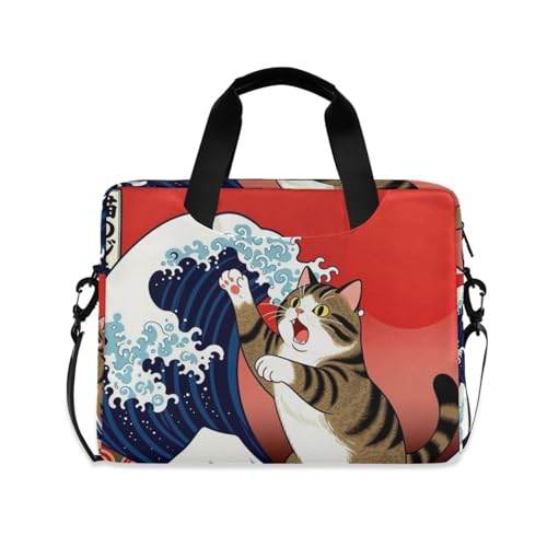 Maletín portátil crossbody para laptop 15.6 pulg miniatura 1