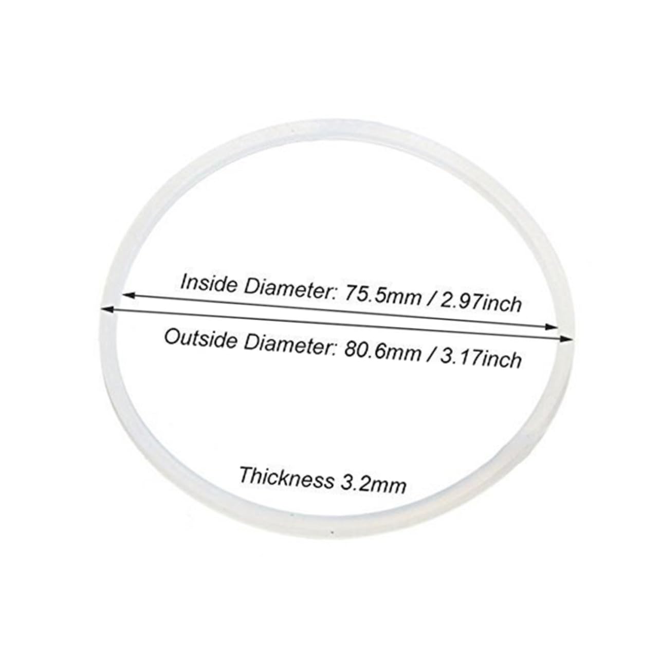 BRIGHTFUFU 10PCS Silicone Sealing Rings for Juicers Leakproof Kitchen Accessory Oil Abrasion Resistant for Daily Use and Kitchen Applications