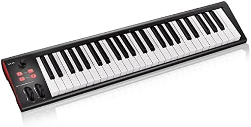 ICON iKEYBOARD 5X Teclado de controlador MIDI USB iKeyboard X de 49