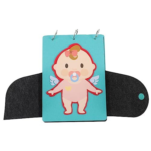 TOYANDONA Álbum De Recortes De Bebê Álbum De De Livro De Figurinhas Lembrancinha Lembrancinha Livro