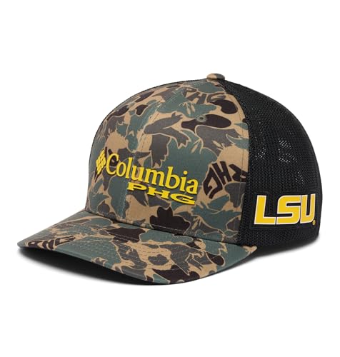 Columbia Unisex Collegiate PHG Camo Mesh Ball Cap