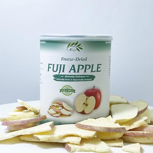 CHAVI Freeze-Dried Apple | Healthy Superfood | No Added Sugars or Preservatives | Non-GMO, Vegan, Gluten-Free | Long Shelf Life | 2 oz Can - Thumbnail 4