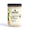 Smart-Pressed-Juice-Pineapple-Chia-Cleanse-Prebiotic-Superfood-Plant-Based-Fiber-with-Vegan-Probiotics-Enzymes-Keto-friendly-Detox-Constipation-Relief-Made-in-the-USA-30-Servings SMART Pressed Juice Pineapple Chia Cleanse | Prebiotic Superfood Plant Based Fiber with Vegan Probiotics & Enzymes | 30 Servings (Packaging May Vary)