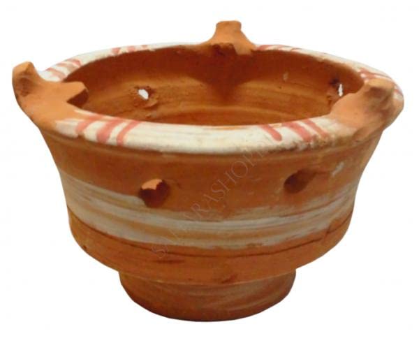 Saharashop Tajine Tajine Tajine Tanger - Juego de tajín (2 a 3 personas, diámetro de 26 cm y calientaplatos)