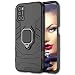 Produktbild mtb more energy® Ring Armor Case für Oppo A52, Oppo A72, Oppo A92 (6.5'') - schwarz - Kick Stand Ringhalterung - kompatibel mit Magnethalterungen - Schutz-Hülle Handyhülle