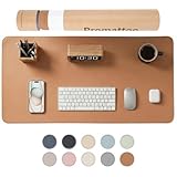 【7 tailles – des bureaux compacts aux bureaux exécutifs】 Notre grand sous-main est disponible en 7 tailles pour s'adapter à n'importe quel espace de travail. Des petits coins d'étude aux larges tables de bureau, il fonctionne parfaitement comme sous-main pour ordinateur portable, clavier et souris, vous aidant à rester organisé et productif.