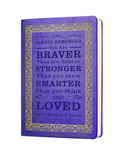 JOHSBYD Journal for Women - A5 Lined Hardcover Notebook and Diary for Teen Girls, 200 Pages 100GSM...