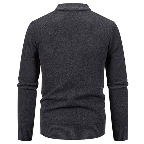 Mens Cardigan Sweaters with Button Lightweight Casual V Neck Long Sleeve Slim Fit Knitted Sweater Fall Winter Outfits4