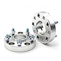 Spurverbreiterungen 2 Stück 15/20/25/30/35 Mm Spurverbreiterungsadapter PCD 5 X 114,3 66,1 Passend Für Laschen Für Dacia Für Duster M12 Distanzscheibe Räder(Silber,20mm)
