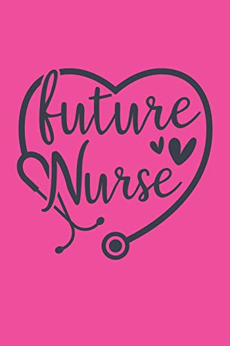Future Nurse: Cute Nurse Journal - Easy Find Bright Pink! Best Nurse Gift Ideas Medical Notebook image 3
