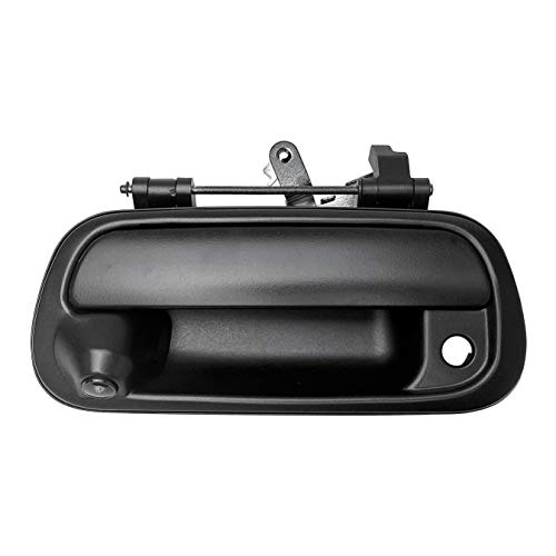 Master Tailgaters Replacement for Toyota Tundra (2000-2006) Black Textured Tailgate Handle with Backup Camera