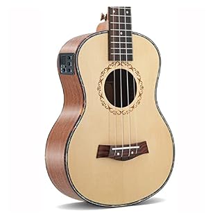 ukulélé Voyage 26 Pouces Vernis en Bois De Bois D’épicéagiste Ukulele Ukulele Petite Guitare - Les Beatles, Paul McCartney, John Lennon, RIngo Starr, George Harrison ukulélé Voyage 26 Pouces Vernis en Bois De Bois D'épicéagiste Ukulele Ukulele Petite Guitare – Image 3