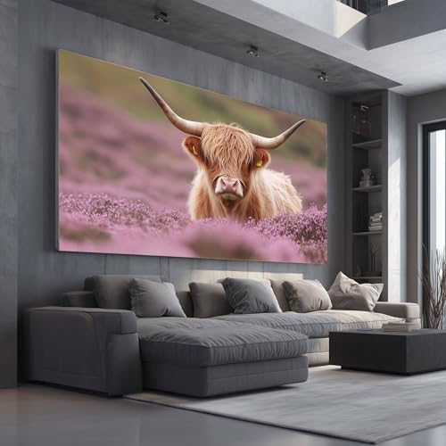 Impression Toile Animaux Sauvages Écosse pour un Intérieur Nature Apaisant