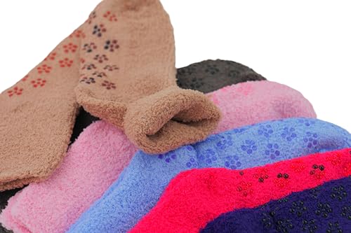 Image of ToBeInStyle Women's Pack of 6 Assorted Style Winter Socks