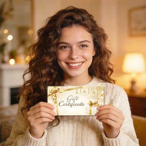 Certificat cadeau vierge avec enveloppe pour ne plus manquer d'idées - 7