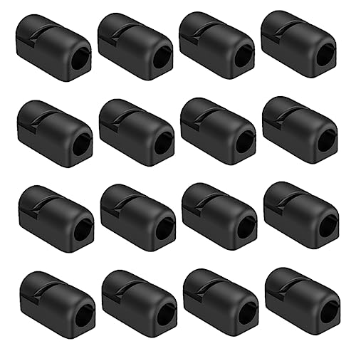 Gatuida 20pcs Clips adhesivos para organización de cables para fácil instalación miniatura 1