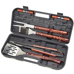 Cuisinart CGS-W13 Wooden Handle Tool Set, Black (13-Piece)