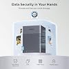UGREEN NAS DH4300 Plus 4-Bay Desktop NASync, Support Capacity 128TB (Diskless), Remote Access, AI Photo Album, Beginner Friendly, 8GB LPDDR4X RAM, 2.5GbE, 4K HDMI, Network Attached Storage (Diskless)