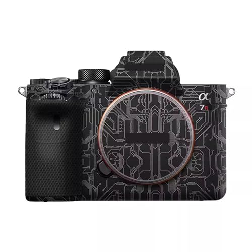 Film de protection en vinyle pour Sony A7RIV motif circuit titane anti-rayures photo