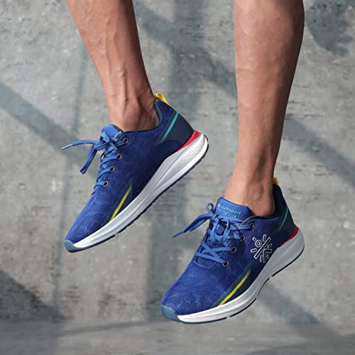 Image of CULT Unisex Windblazer Running Shoes, Engineered Upper Mesh, Breathable, German Technology Insole for Cushioning, Compressed EVA Midsole for Higher Rebound, Reinforced Heel