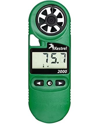 Kestrel 2000 vindmätare med temperaturmätning