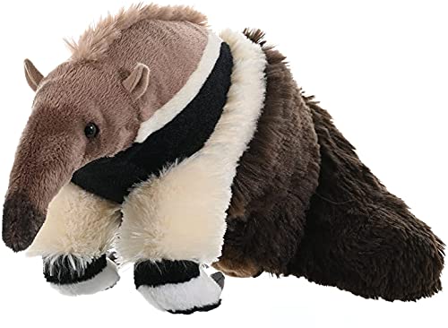 Wild Republic 11105 11652 Plüsch Ameisenbär, Cuddlekins Kuscheltier, Plüschtier, 30 cm, Multi, 12'