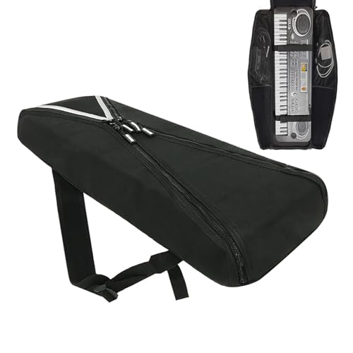 GETTOONE Electronic Keyboard Bag Piano Dust Cover Bag with Adjustable Straps Easy to Carry (22 * 6.5 * 2.5 Inch)