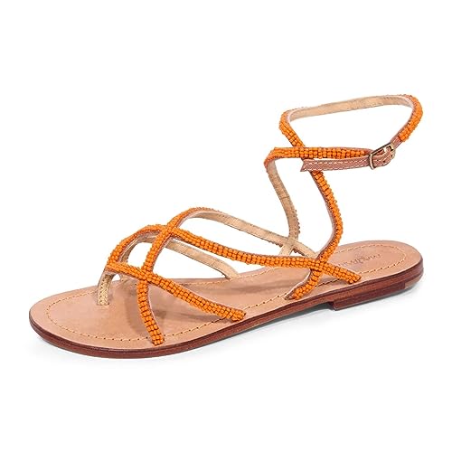 Infradito donna beads MALIPARMI 4945AR : sandales d'été perlées pour femme