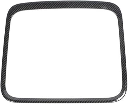 Central Storage Box Cover Trim Decor Frame Carbon for Ram 1500 2015-2017 Front Center CSBCTDFFDR12C