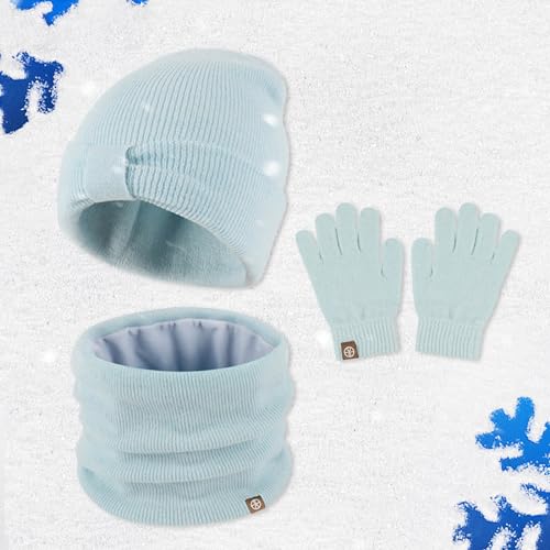 Gant snood 8 ans protégeant du froid les mains et le cou - 3