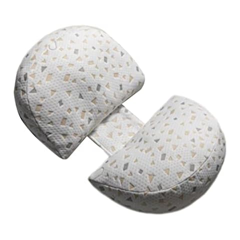 Maternity Pillow Side Sleeping Pillow Maternity Double Wedge Pillow Abdominal Side Sleeping Pillow Waist Back Support Removable Removable Removable Pillowcase Easy to Clean Cover