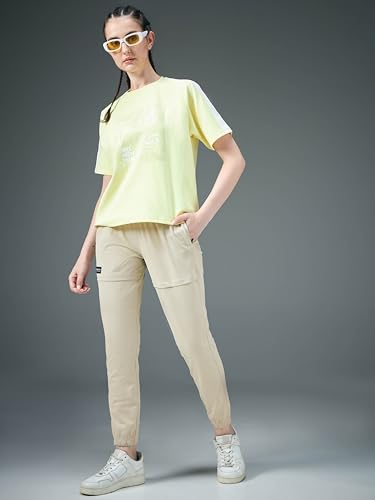 Image of TECHNOSPORT Women's Regular Fit Jogger for Gym, Workout & Sports