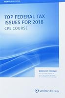 Top Federal Tax Issues for 2018: CPE Course 0808046268 Book Cover