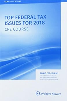Paperback Top Federal Tax Issues for 2018: CPE Course Book