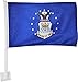 Ramsons Imports Double-Sided Car Flag 12x18 - U.S. Air Force Emblem