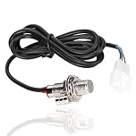 Terisass Motorcycle Digital Speedometer Odometer Sensor Cable With 3 Magnet