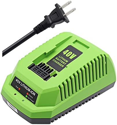 Replacement Charger Compatible with Greenwks 40V Battery Charger 